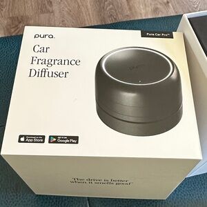 Pura Car Fragrance Diffuser - Sleek Black